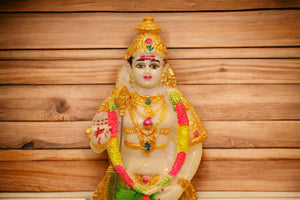 Kartik Ji Murti Idol/Statue for Pooja Yellow