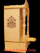 Load image into Gallery viewer, Wooden Temple,Mandir,Hand made temple,Office &amp; Home Temple Printed