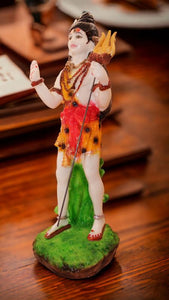 Lord Shiva Shankar Statue Bhole Nath Murti Home Decor(12cm x 4cm x 4cm) Mixcolor