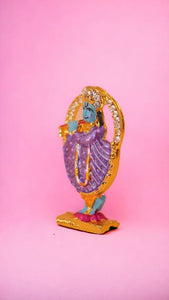Lord Krishna,Bal gopal Statue,Home,Temple,Office decore(2cm x1cm x0.5cm)Blue