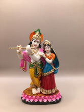 Load image into Gallery viewer, Radha Krishna Hindu God Statue IdolColorful