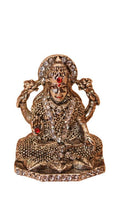 Load image into Gallery viewer, Laxmi Hindu God Hindu God laxmi fiber idol Grey