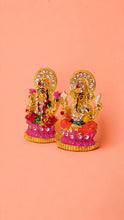 Load image into Gallery viewer, Laxmi Ganesh Idol Statue showpiece Decoration for Home Gold