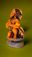 Load image into Gallery viewer, Lord Bahubali Hanuman Idol Bajrang Bali Murti (6cm x 3cm x 1.5cm) Orange