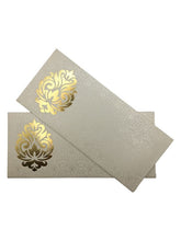 Load image into Gallery viewer, Envelopes Envelope Money holder Diwali Wedding Gift Card Pack of 10 White