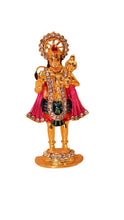 Load image into Gallery viewer, Lord Bahubali Hanuman Idol for home,car decore (3cm x 3cm x 1cm) Gold