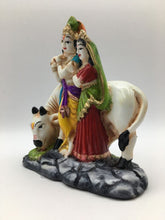 Load image into Gallery viewer, Radha Krishna Hindu God Statue IdolColorful
