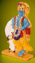 Load image into Gallery viewer, Lord Krishna,Bal gopal Statue,Home,Temple,Office decore(2cm x1.5cm x0.5cm)Blue