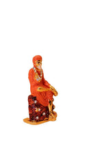 Load image into Gallery viewer, Sai Baba Statue Divine for Your Home/car Decor Gold