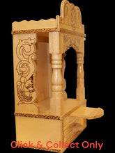 Load image into Gallery viewer, Wooden Temple,Mandir,Hand made temple,Office &amp; Home Temple Printed