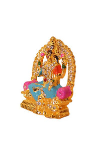 Laxmi Hindu God Hindu God laxmi fiber idol Gold