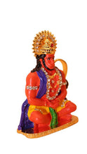 Load image into Gallery viewer, Lord Bahubali Hanuman Idol for home,car decore (3cm x 2cm x 0.5cm) Orange