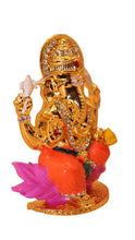 Load image into Gallery viewer, Ganesh Bhagwan Ganesha Statue Ganpati for Home Decor(3cm x 2.3cm x 1cm) Gold