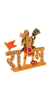 Lord Bahubali Hanuman Idol Bajrang Bali Murti Gold