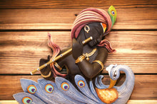 Load image into Gallery viewer, Lord Krishna,Kanha,Bal gopal Statue,Home,Temple,Office decore Back