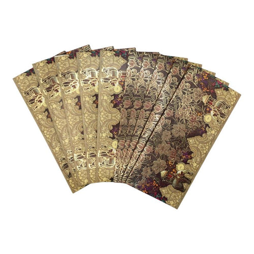 Envelopes Envelope Money holder Diwali Wedding Gift Card Pack of 10 Brown & gold