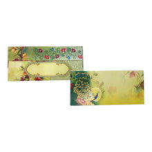 Load image into Gallery viewer, Envelopes Envelope Money holder Diwali Wedding Gift Card Pack of 10 Yellow cream