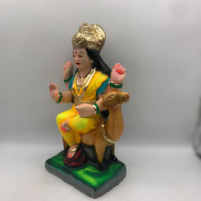 Load image into Gallery viewer, Ambe maa,Ambaji, Durga ma, Bengali Durga ma statue,idol,murti,mud idol Yellow