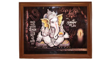 Load image into Gallery viewer, Divine Blessings: Embrace Serenity with Our Exquisite Ganapti Frame! Orange