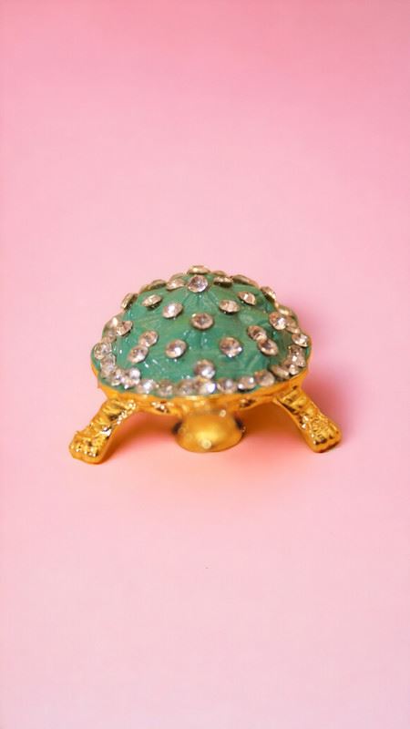Feng Shui Tortoise for Good Luck | Vastu Items for Home Decor Gifts Gold