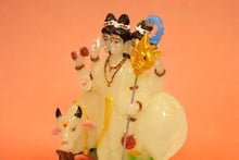 Load image into Gallery viewer, Dattatreya Idol, Tridev Idols, Dattatreya, Statue, God Datta Idol,Trimurti Green