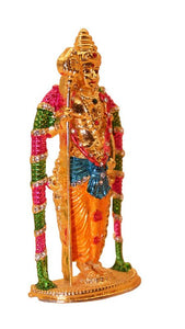 Kartik Ji Murti Idol/Statue for Pooja Gift decore(4cm x 1.8cm x 1cm) Gold