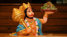Load image into Gallery viewer, Lord Bahubali Hanuman Idol Bajrang Bali Murti (12cm x 7cm x 5cm) White