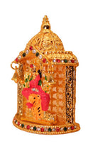 Load image into Gallery viewer, Goddess Ambaji Maa Durga Sitting Idol Statue Gold