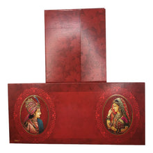 Load image into Gallery viewer, Envelopes Envelope Money holder Diwali Wedding Gift Card Pack of 10 Red