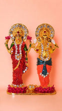 Load image into Gallery viewer, Laxmi Ganesh Idol Statue showpiece Decoration for Home Gold