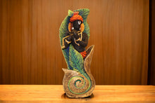 Load image into Gallery viewer, Lord Krishna,Kanha,Bal gopal Statue,Home,Temple,Office decore Green