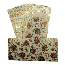 Load image into Gallery viewer, Envelopes Envelope Money holder Diwali Wedding Gift Card Pack of 10 White