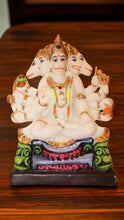 Load image into Gallery viewer, Lord Panchmukhi Hanuman Idol Bajrang Bali Murti (8.5cm x 5.5cm x 3.3cm) White