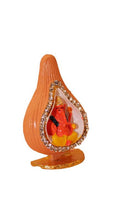 Load image into Gallery viewer, Ganesh Bhagwan Ganesha Statue Ganpati for Home Decor(2cm x 1.3cm x 0.4cm) Orange