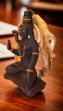 Load image into Gallery viewer, Lord Shiva Shankar Statue Bhole Nath Murti Home Decor( 11cm x 8cm x 3.5cm) Black