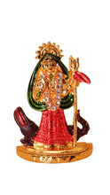 Load image into Gallery viewer, Hindu God Khodiyar Statue Idol For Home Temple Decor(2cm x 1.4cm x 0.5cm) Gold