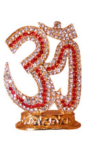 Load image into Gallery viewer, Hindu Religious Symbol OM Idol for Home,Car,Office ( 2cm x 1.5cm x 0.8cm) Red