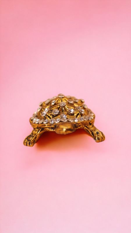 Feng Shui Tortoise for Good Luck | Vastu Items for Home Decor Gifts Brown