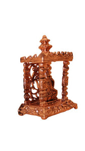 Laxmi Hindu God Hindu God laxmi fiber idol ( 2cm x 1.5cm x 1cm) Grey