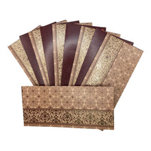 Load image into Gallery viewer, Envelopes Envelope Money holder Diwali Wedding Gift Card Pack of 10 Brown