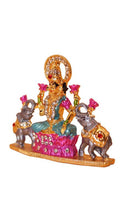 Load image into Gallery viewer, Laxmi Hindu God Hindu God laxmi fiber idol ( 2.2cm x 2.6cm x 0.5cm) Gold