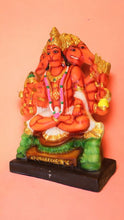 Load image into Gallery viewer, Lord Bahubali Hanuman Idol Bajrang Bali Murti (21cm x 8cm x 4cm) Orange