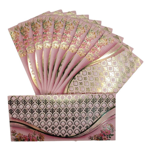 Envelopes Envelope Money holder Diwali Wedding Gift Card Pack of 10 Light Pink