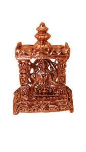 Laxmi Hindu God Hindu God laxmi fiber idol ( 2cm x 1.5cm x 1cm) Grey