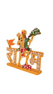 Lord Bahubali Hanuman Idol Bajrang Bali Murti Gold