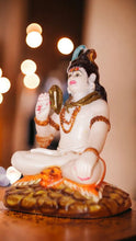 Load image into Gallery viewer, Lord Shiva Shankar Statue Bhole Nath Murti Home Decor(9cm x 5cm x 3.5cm) Silver