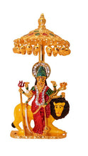 Load image into Gallery viewer, Durga Murti for Puja Statue Sculpture for puja,decore Gold