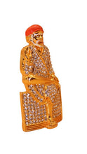 Load image into Gallery viewer, Sai Baba Statue Divine for Your Home/car Decor Gold