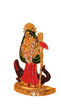 Load image into Gallery viewer, Hindu God Khodiyar Statue Idol For Home Temple Decor(2cm x 1.4cm x 0.5cm) Gold