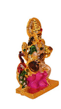 Load image into Gallery viewer, Goddess Saraswati Hindu Goddess of Knowledge &amp; Music Gold